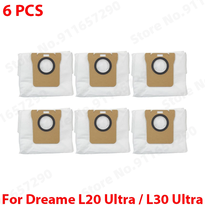 For Dreame L20 Ultra / L30 Ultra Spare Parts Vacuum Cleaner Main Side Brush HEPA Filter Mop Cloths Dust Bag Accessories image 3