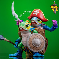 Metytoyz Hero Toys VVOVV Murloc With Bag 15cm Action Figure Toys Doll Model Adventurer World Mermaid Fish Man Collectible Gift