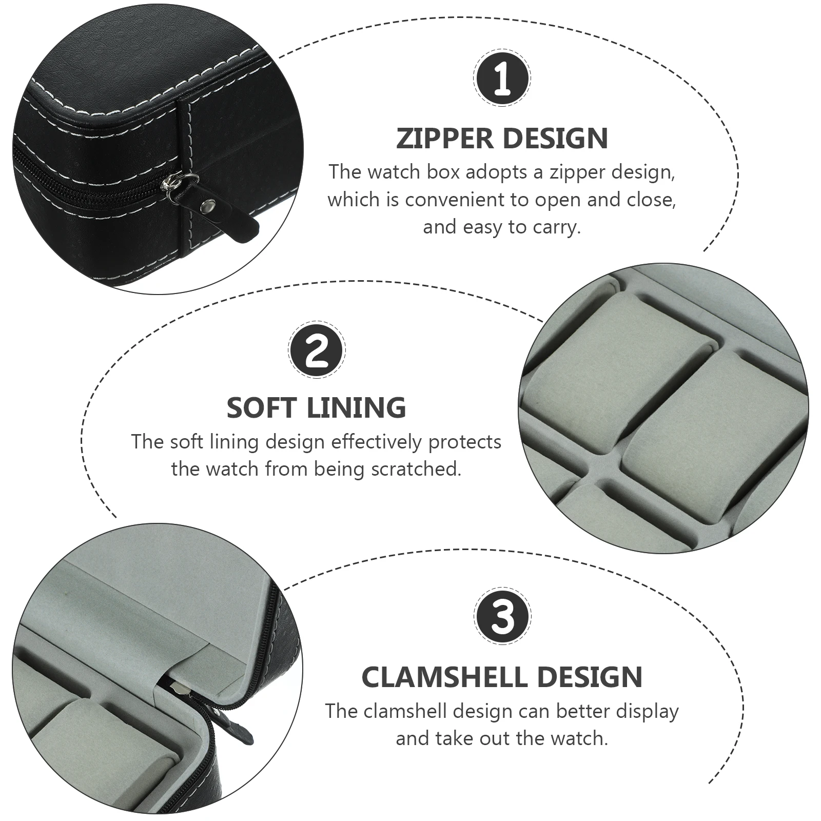 

1pc Watch Storage Box For 12 Watches Pu Watch Organizer Jewelry Box Men Women Gift Wedding Christmas Valentine Home
