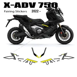 For Honda XADV 750 X-ADV 750 X ADV 750 2022-2024 Body Decoration Decals Motorcycle Sticker Anti-Scratch PVC Sticker