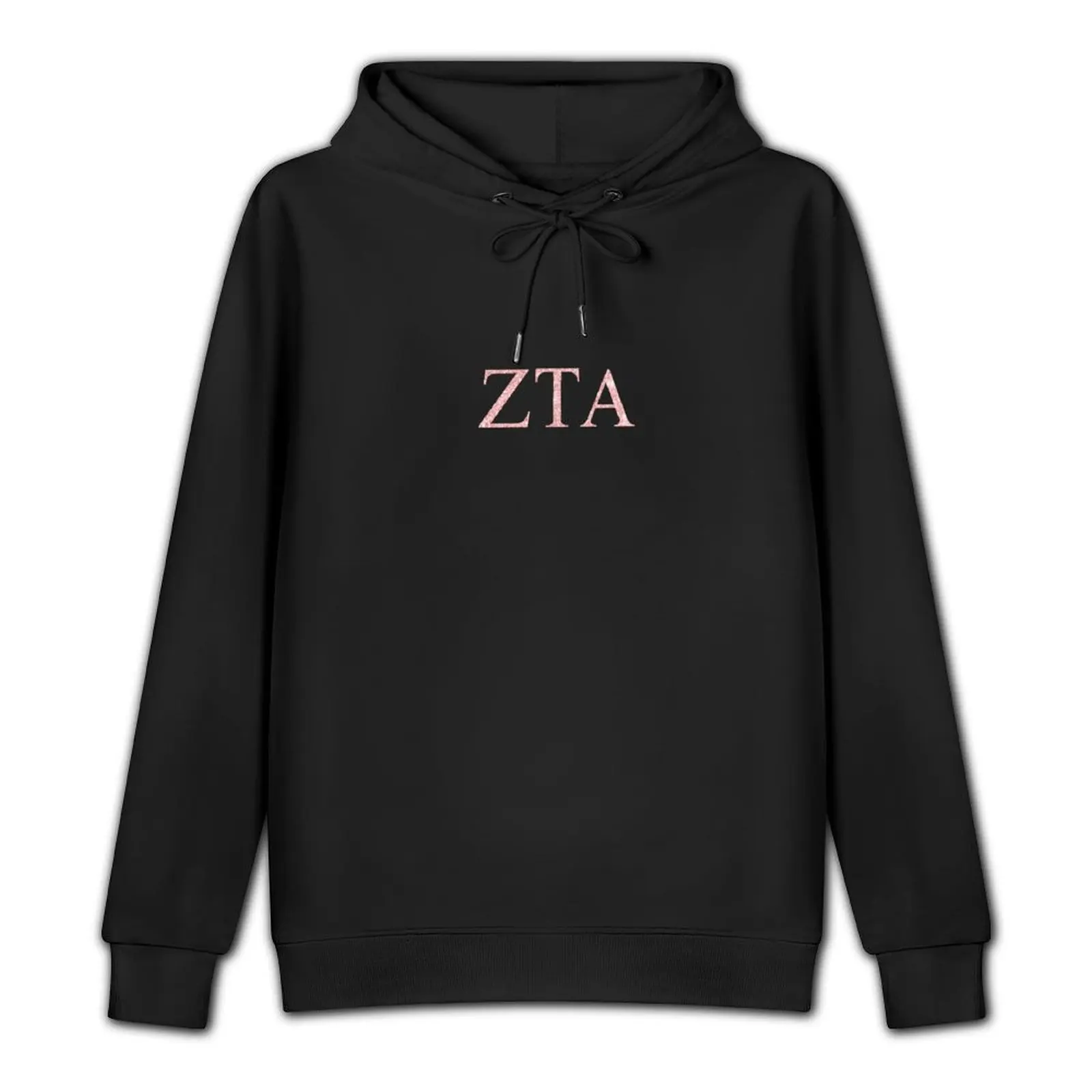 pink glitter ZTA Pullover Hoodie graphic t shirts men japanese style hoodie man