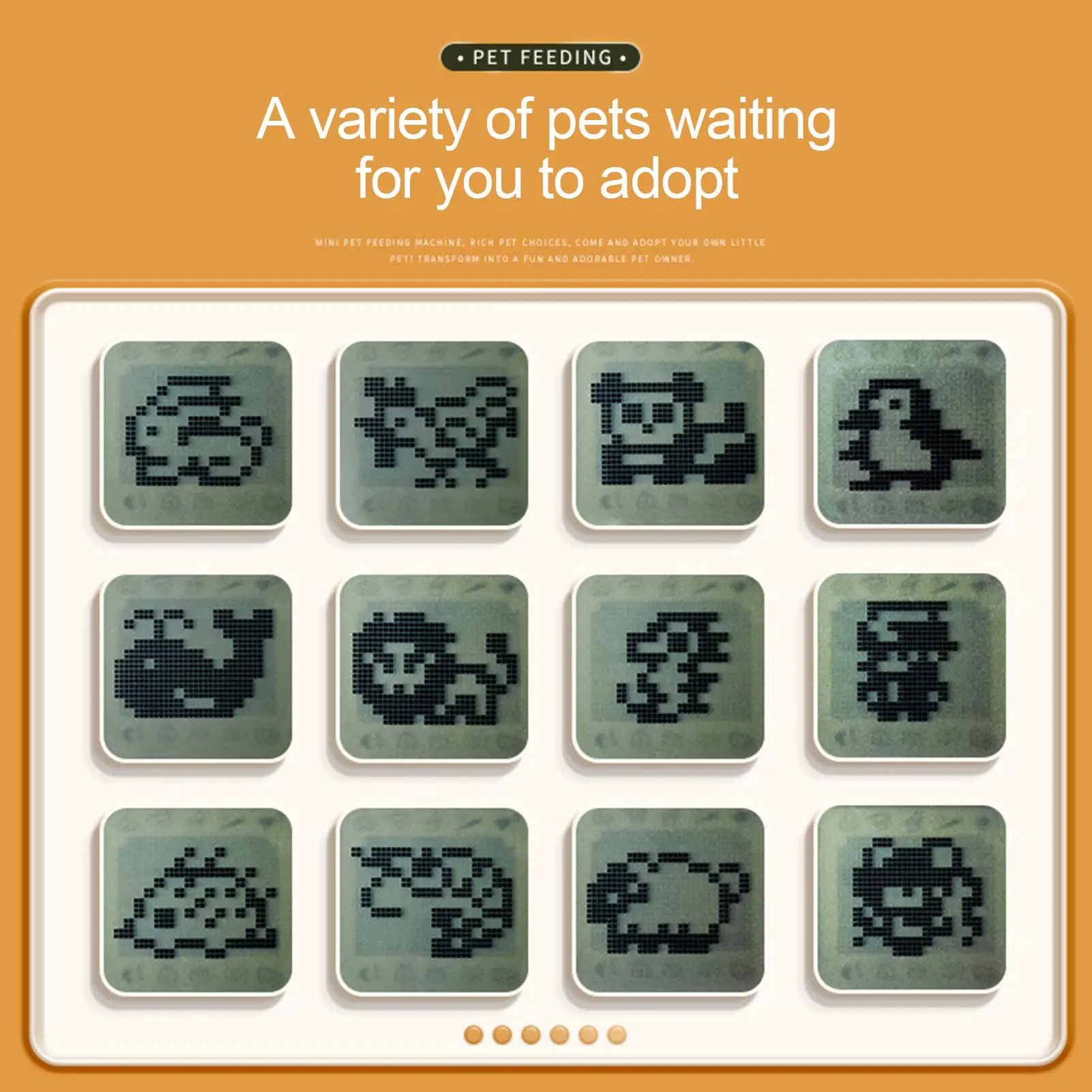 Jeu électronique pour animaux de compagnie pour enfants, Console de jeu portable, Machine de levage virtuelle pour animaux de compagnie, jouets électroniques pour enfants et adultes, jouet numérique pour animaux de compagnie