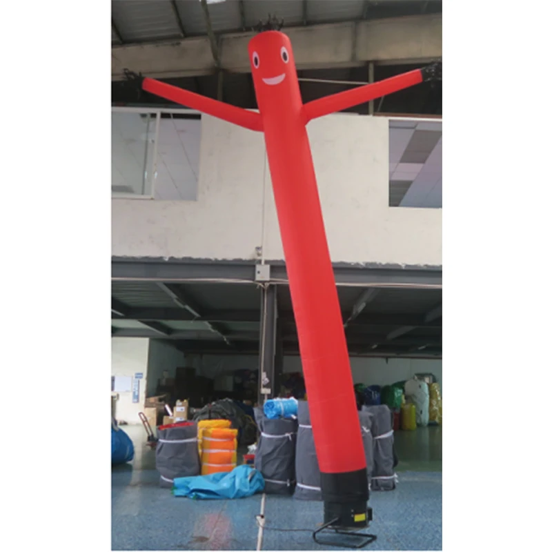 3m high air dancer,single leg inflatable sky dancer 45cm diameter tube