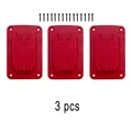 3 Pcs Red