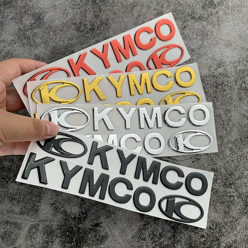 

For Kymco Logo Stickers Motorcycle Accesories Scooter Xciting Agility Downtown DTX Xtown AK AK550 CV3 550 500 400i 300i 250i 125