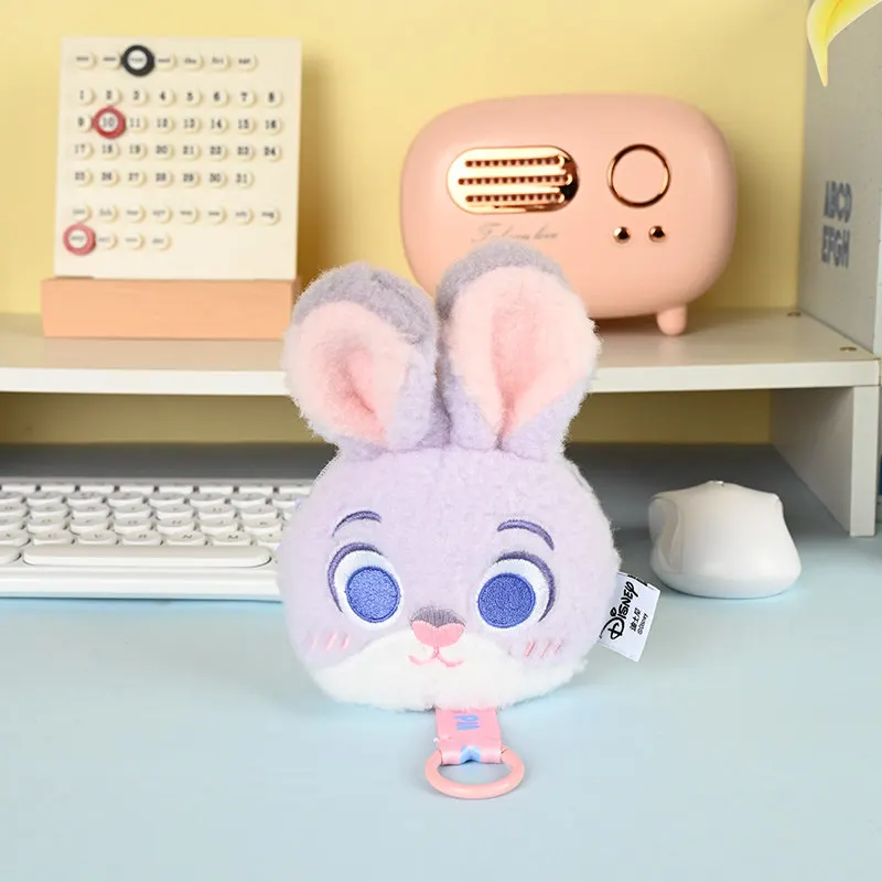 In Stock Original Potdemiel Cartoon Disney Plush Drawstring Coin Wallet Earphone Storage Keyring Pendant For Daily Gift