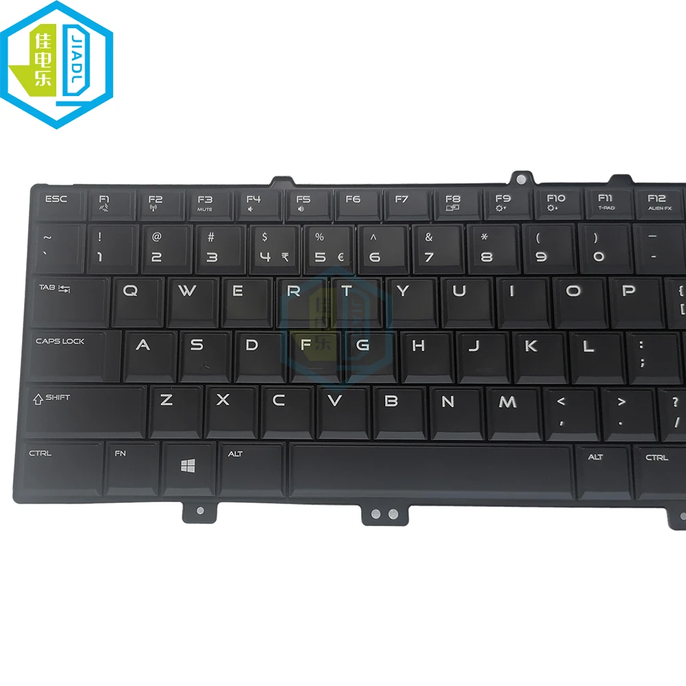 Imagem -02 - Teclado Retroiluminado para Laptop Inglês Nós para Dell Alienware 15 13 r1 r2 04k8f6 4k8f6 Nsk-lb1bc