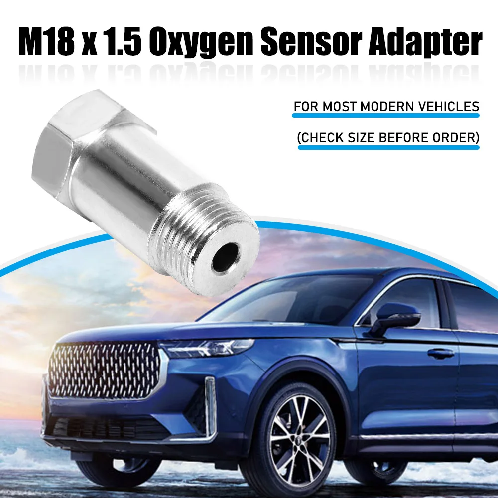 1 Piece Top Quality Car CEL Fix Check Engine Light Eliminator Adapter - Oxygen O2 Sensor M18X1.5 Extender Spacer Accessory