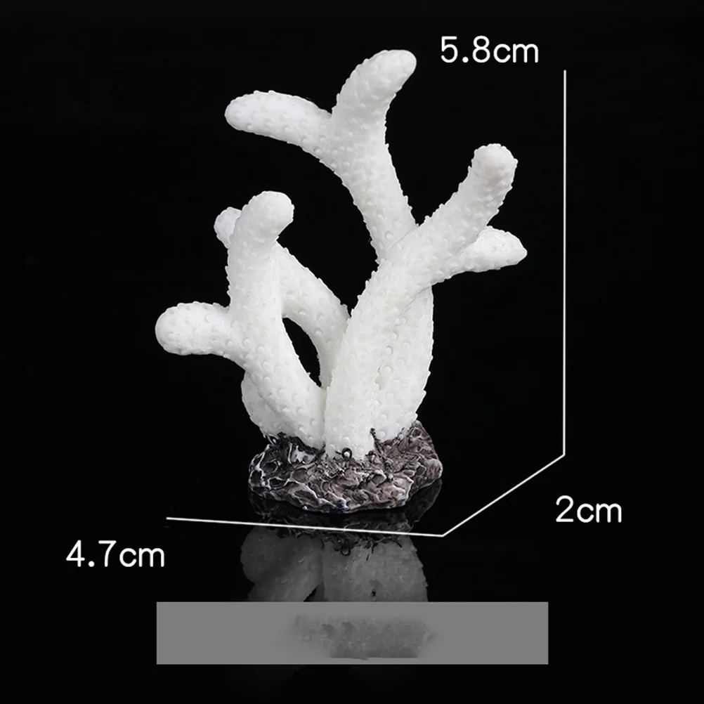 

10Pcs Artificial Coral Aquarium Coral Resin Decoration for Fish Tank Landscape Aquatic Ornament Fish Tank Decor