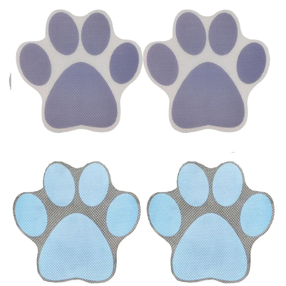 4Pcs Self-Adhesive Anti-Slip Stickers Cartoon Bathtub Decals for Bathrooms Kitchens Pools Balconies Safety Bathtub Stickers