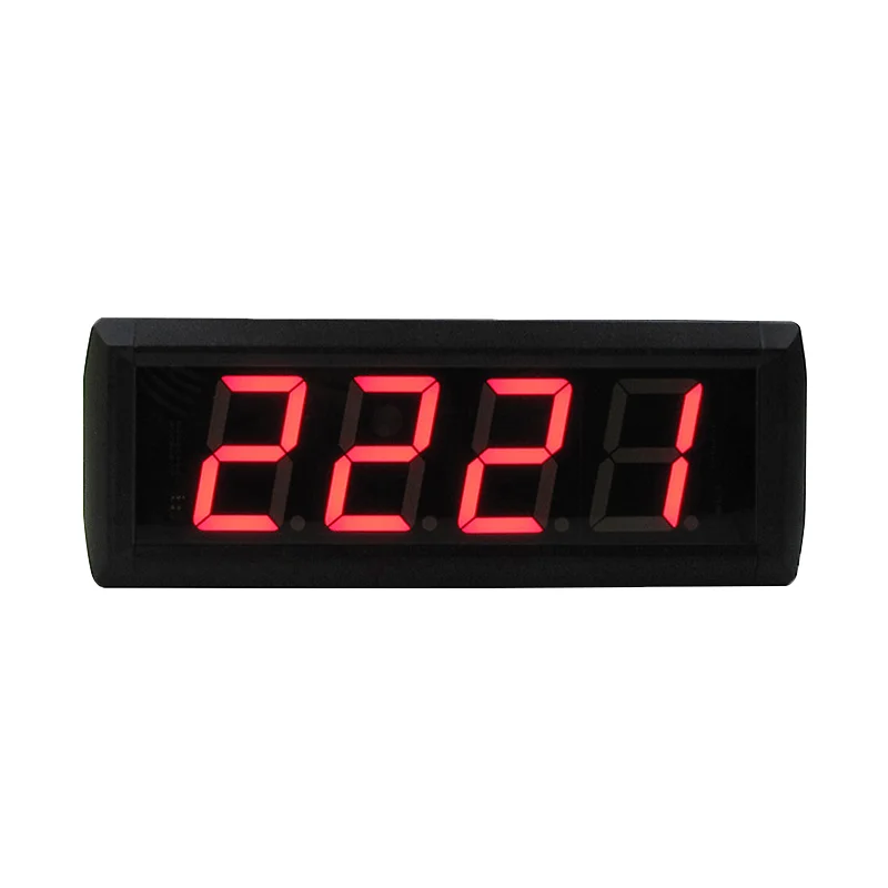 2.3-inch High Character LED Digital 9999 Countdown/up Counter Wall-mounted Remote Control Electronic Counting Days Timer
