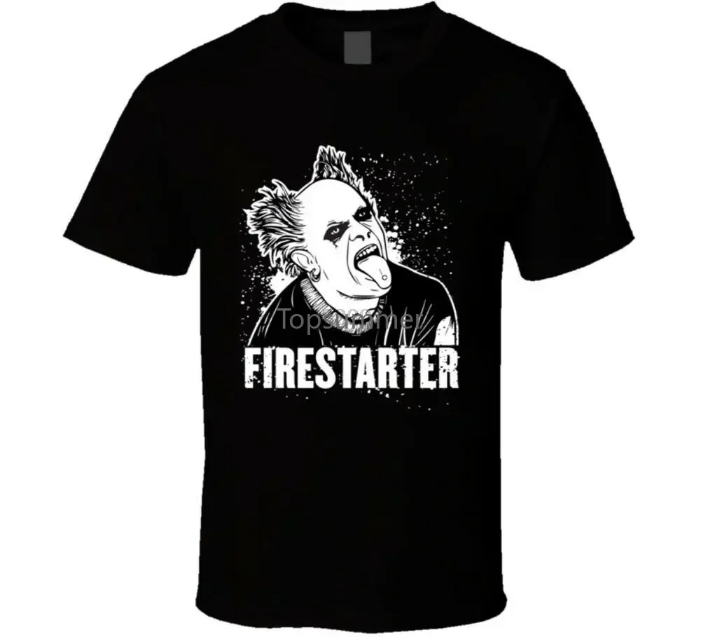 Firestarter The Prodigy Keith Flint Memorial Music Artist Fan T Shirt