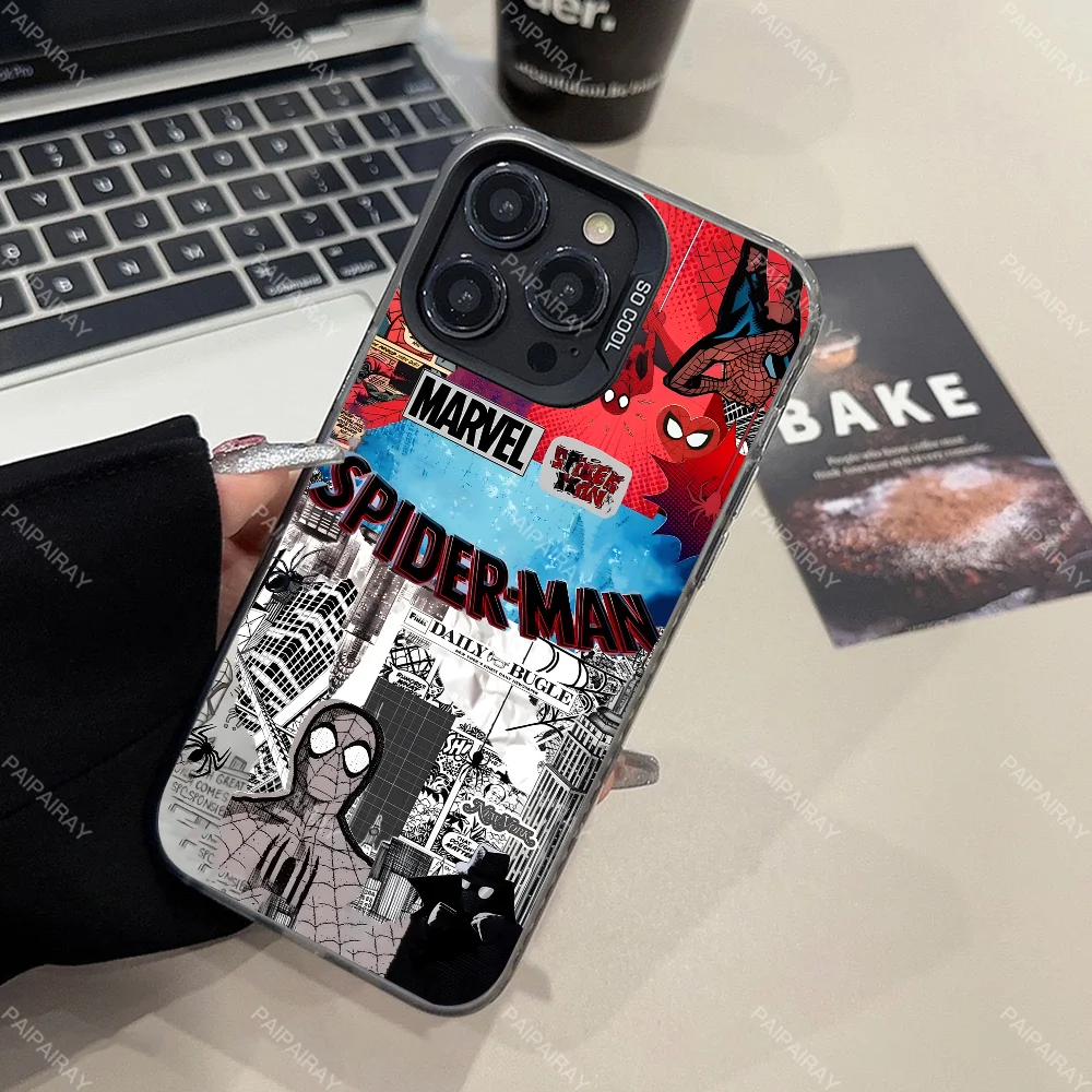 Dsy كول S-العنكبوت M-Man لسامسونج غالاكسي S20 23 24 25 30 32 34 35 FE زائد الترا جراب هاتف قذيفة حماية الغطاء الخلفي IMD #6