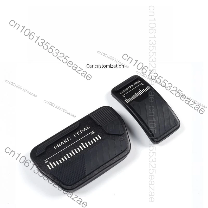 عدم الانزلاق مسرع الغاز الفرامل غطاء دواسة القدم متوافق مع BAIC BJ30 Bejing BJ30 الملحقات الداخلية لمحرك اليد اليسرى