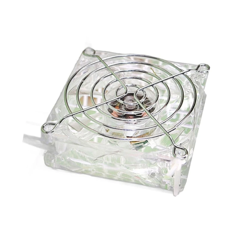 พัดลมระบายความร้อนสำหรับสัตว์เลี้ยงอะคริลิคแบบพกพา USB Dropship