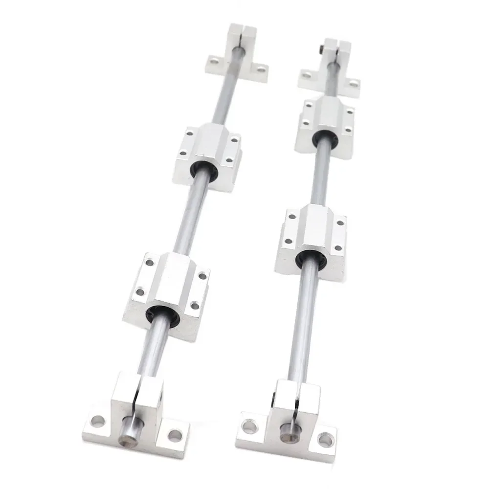 Smooth Rods Horizontal 8mm 10mm Lead Rod Linear Ball Bearing Rail Guide Support SK8 SK10 SCS8 SCS10 Optical Axis 3D Printers Par