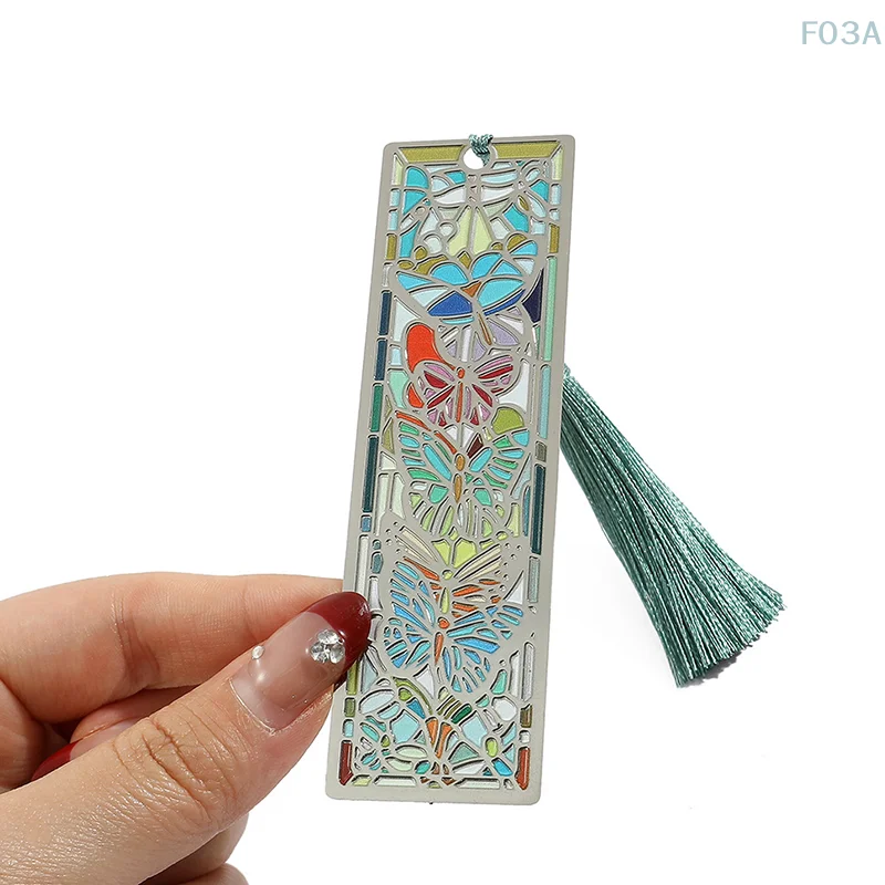 European Vintage Mural Architectural Style Tassels Bookmarks For Readings Lovers Bookworm Gifts Page Marking Tool Stationery