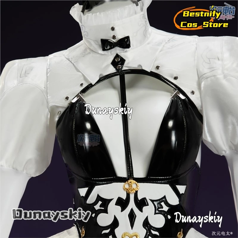 Bestnify @ AutomataNi YoRHa No2 TypB Playboy Bunny disfraz de Cosplay hecho en abanico juego de rol para mujer traje de Anime fiesta de alta calidad