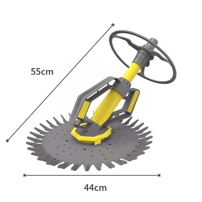 Automatic Above Ground Swimming Pool Cleaner Robot Vacuum for Inground Pools Smart Navigation Wall Climbing Water Filter