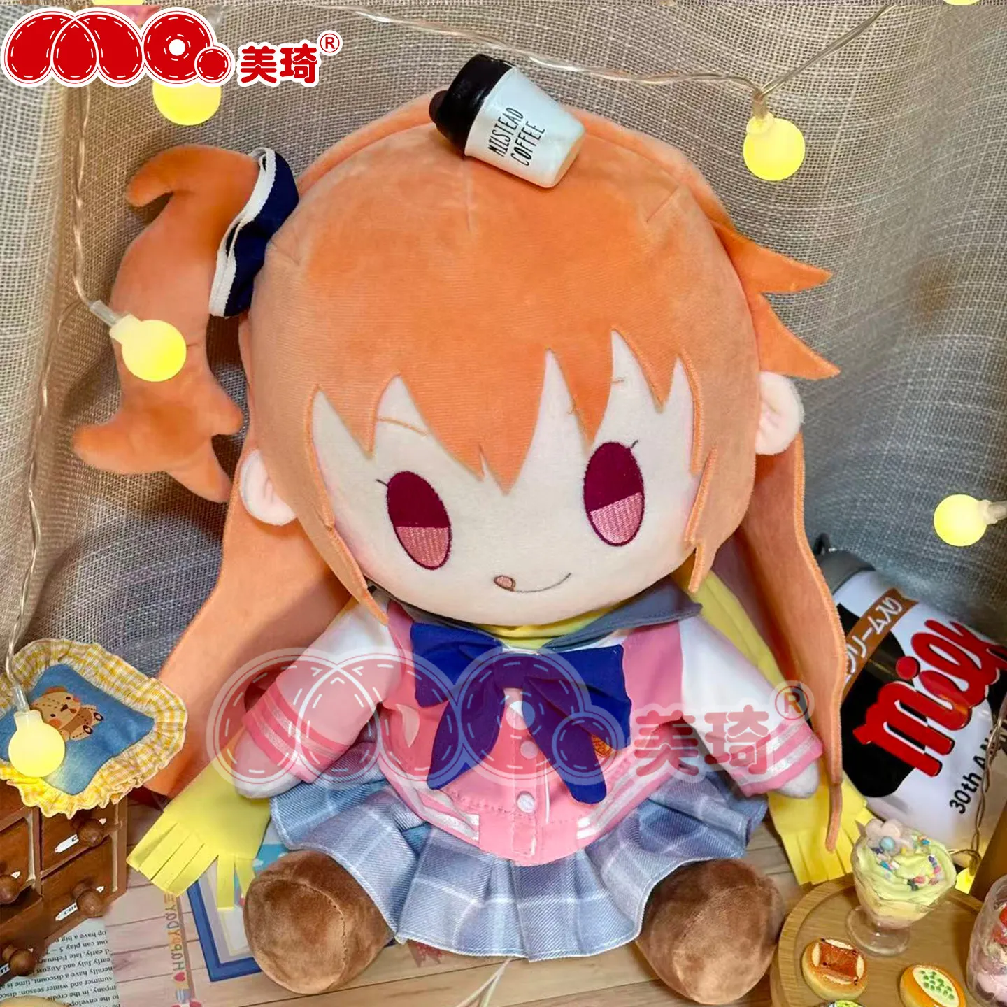 

Inaba Meguru аниме игра милый косплей 30 см сидячая поза мягкие игрушки мультяшные фигурки подарок