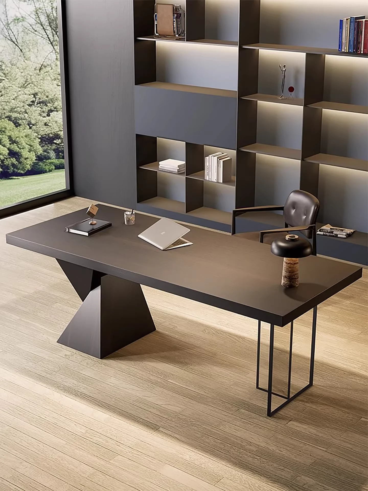 

#U-Best Italian Minimalist Computer Desk Luxury Modern High-End Small-Sized Study for Adults Home Office Furniture
