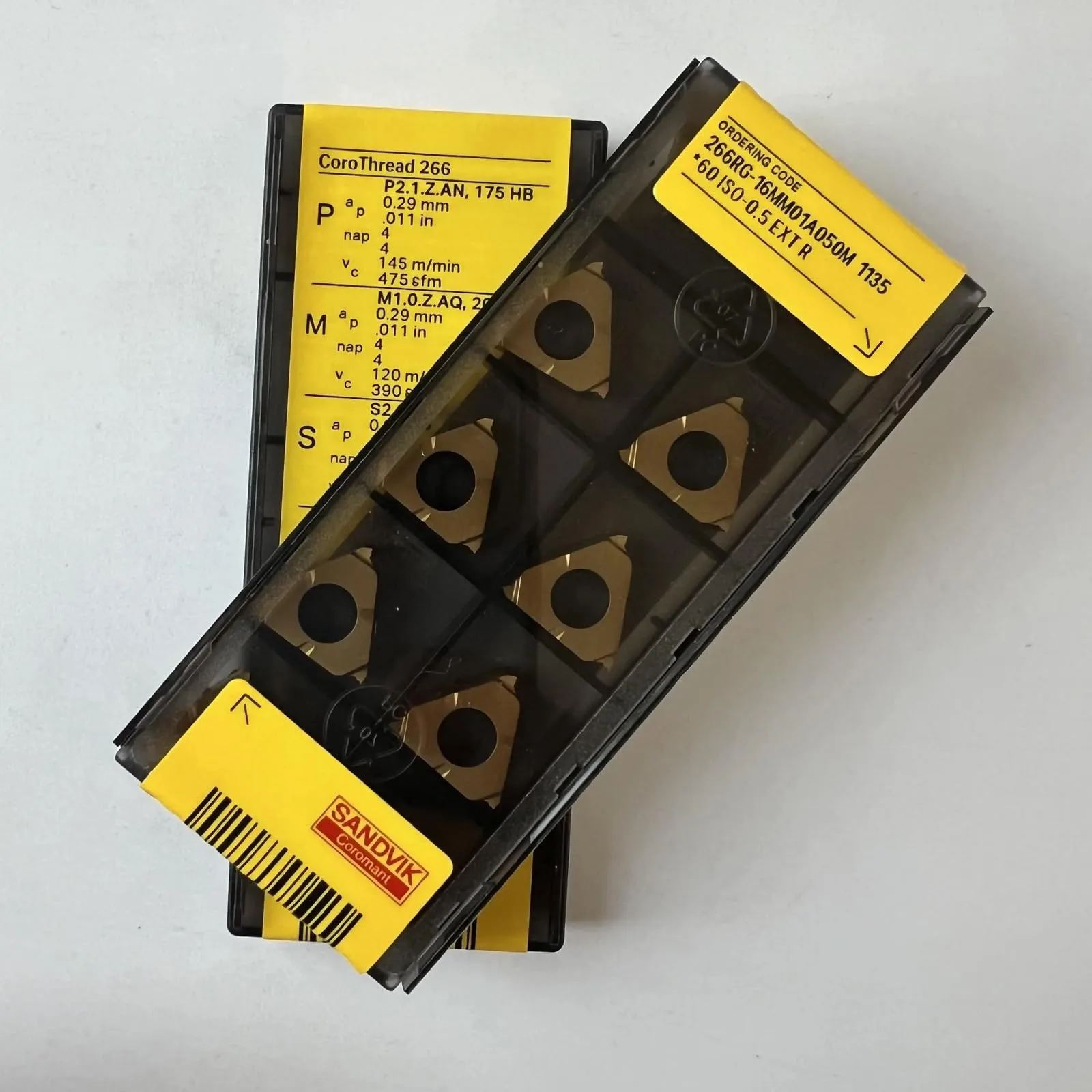 266RG-16MM01A050M 1135 / CNC lathe carbide blade 10 Pcs