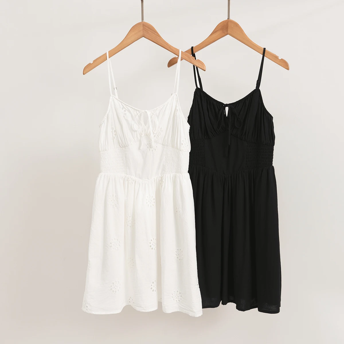 Ele Vita alta Midi Dr con spalline in colore Gonna lunga per ort Donna Super bella estate Dr