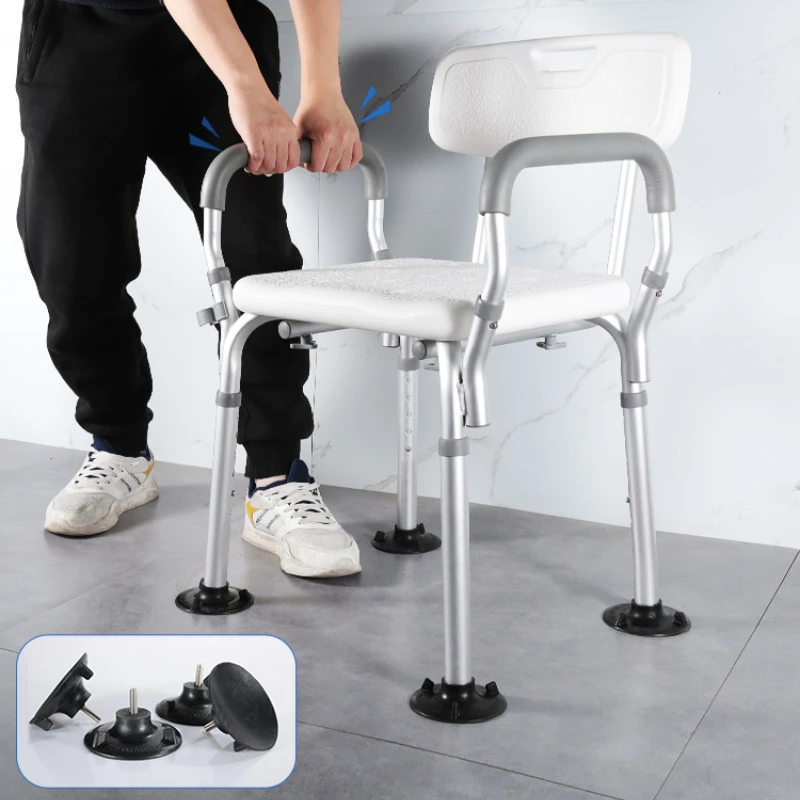 

Portable Lifting Seat Unique Handle Elderly Chair Comfortable Sitting Bathtub Transfer Stool Duschstuhl Mit Rückenlehne Dusjstol