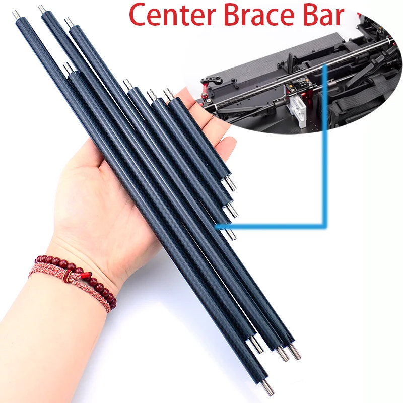 Koolstofvezel Center Brace Bar voor 1/7 1/8 ARRMA KRATON MOJAVE BIG ROCK FIRETEAM NOTORIOUS FELONY INFRACTION LIMITLESS Auto - afbeelding 2