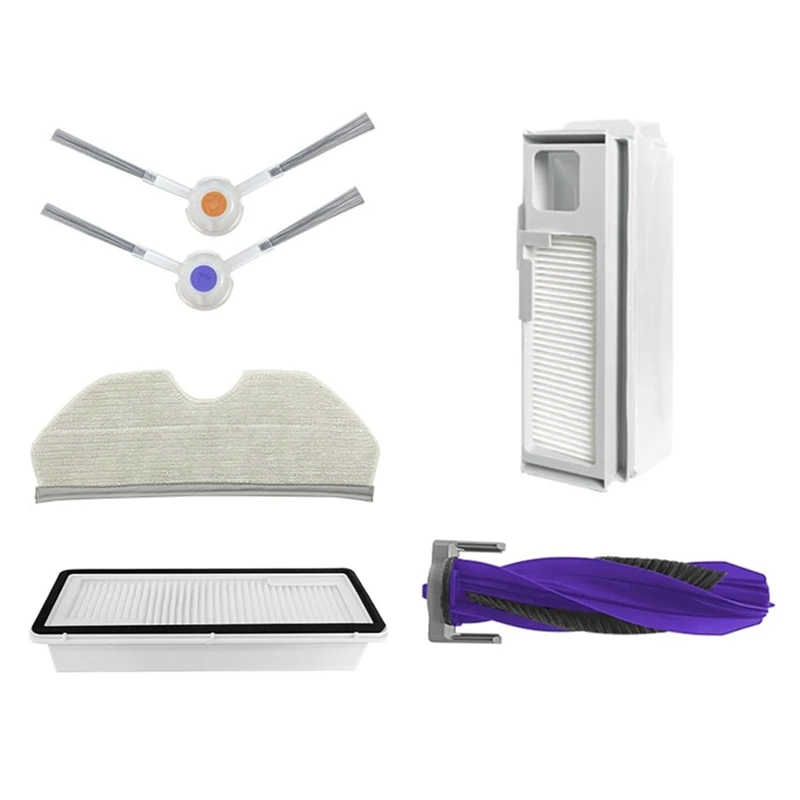 ABUD-For Narwhal Freo X Plus جهاز آلي لتنظيف الأتربة فرشاة جانبية رئيسية فلتر Hepa ممسحة أكياس الغبار القماش استبدال أجزاء