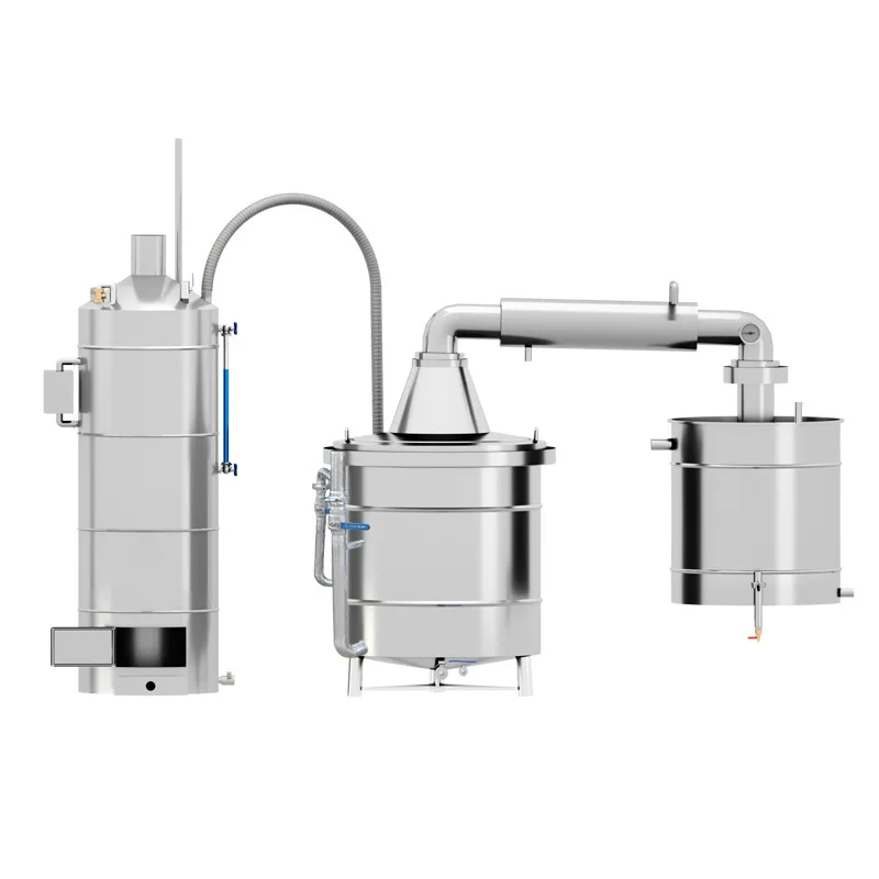 

Large Winemaking Equipment Coil Dry Steamer Wine Burner Wine Brewer Fruit Wine Winery Winery Steaming