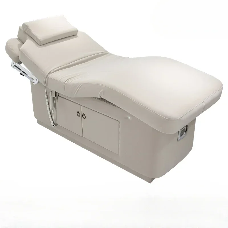 Electric beauty bed Beauty salon special thermostatic heating massage bed micro-plastic Spa multi-functional medical  tattoo bed