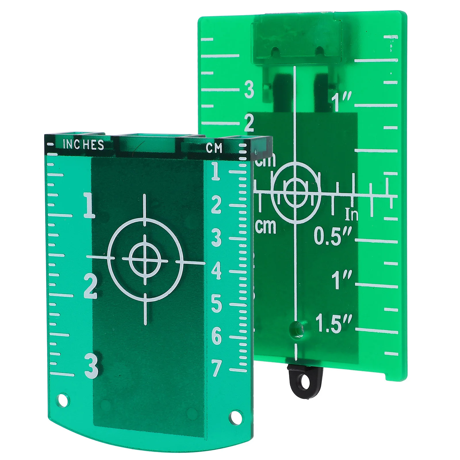 

2pcs Target Plate Green Blue Accessories Magnetic Stand Plate For Level Meter for Indoor Outdoor Use