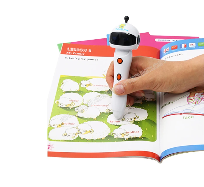 

Eco-Friendly Kids Audio Pen Educational Toy for English Learning Customizable ISO9001 Plastic Manufactured Eco-friendly Kids