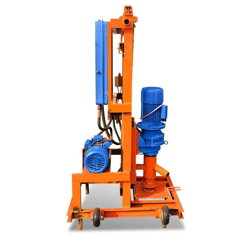 

Портативная электрическая буровая установка для скважин на воду, 100 м, легкая, миниатюрная, гидравлическая, ручная, для продажи