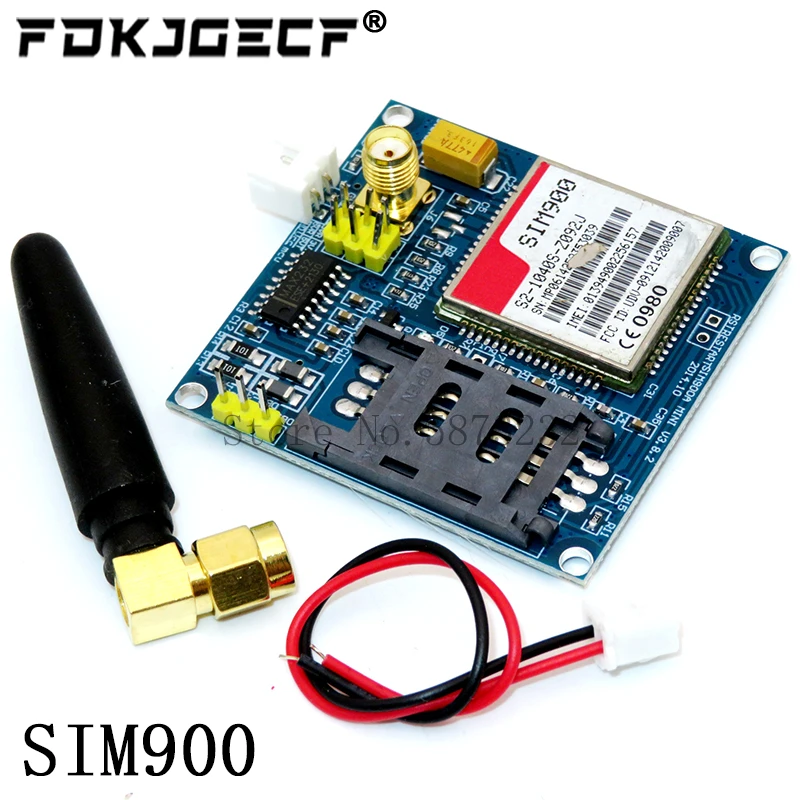 SIM900A / SIM900 V4.0 GPRS/GSM tarcza Development Board Quad-moduł antenowy do Arduino kompatybilny