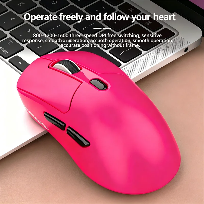 Business Office Mouse Dual-mode Rechargeable DPI Adjustable Medium Size 2.4G Bluetooth Office Use Mute Button Mause