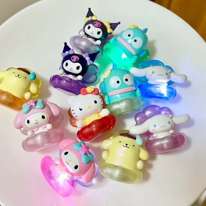 

Genuine Sanrio Characters Pearl Shell Series Mini Blind Box Kitty Kuromi Cinnamoroll Trendy Ornament Anime Doll Children Gifts