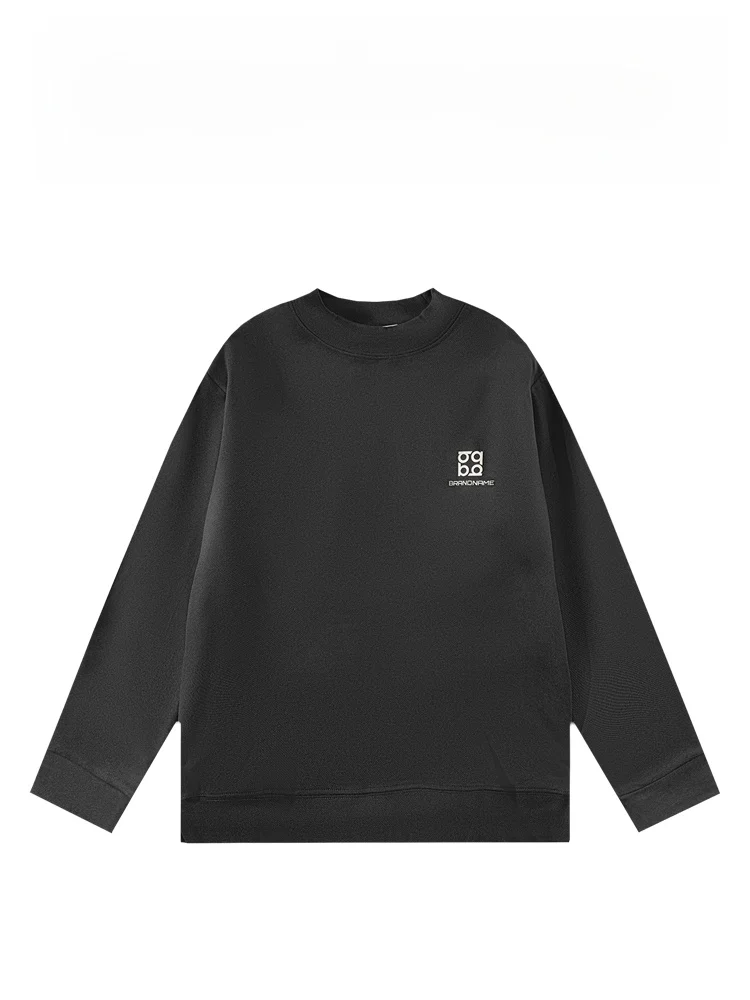 

Мужской свитшот BAIRBAOLIY2025 осенне-зимний, с круглым вырезом, повседневный, комфортный, с длинным рукавом, с принтом, из полиэфирного волокна