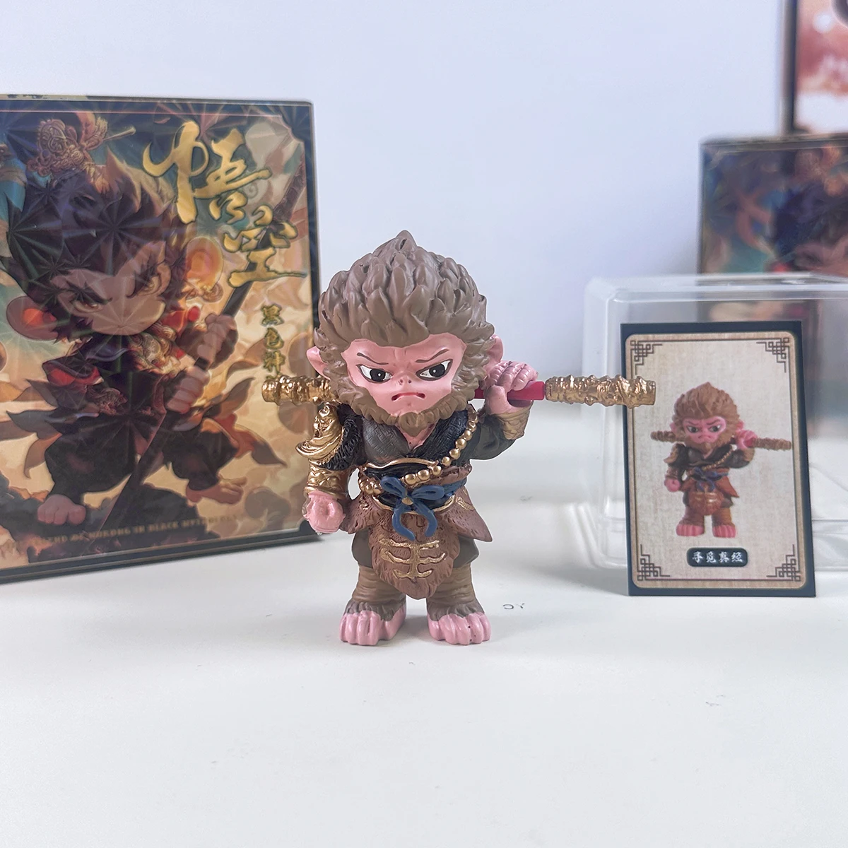 black Mythic Wukong Blind box Action figure made by hand rim Jointly signed Furniture for display Birthday present Surprise gift