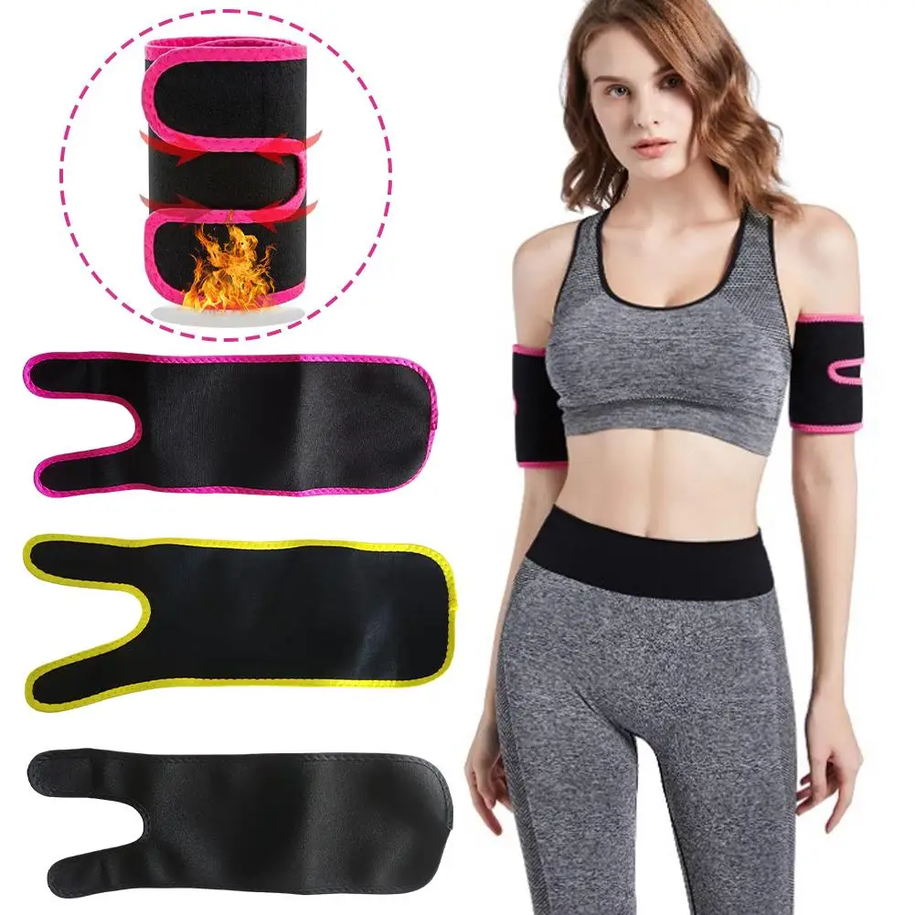 Arm Trimmers Sauna Sweat Bands Women Arm Slimmer Trainer Shapers Cellulite Body Shaper Loss Arm Weight Fat Workout Anti Red Z9g2