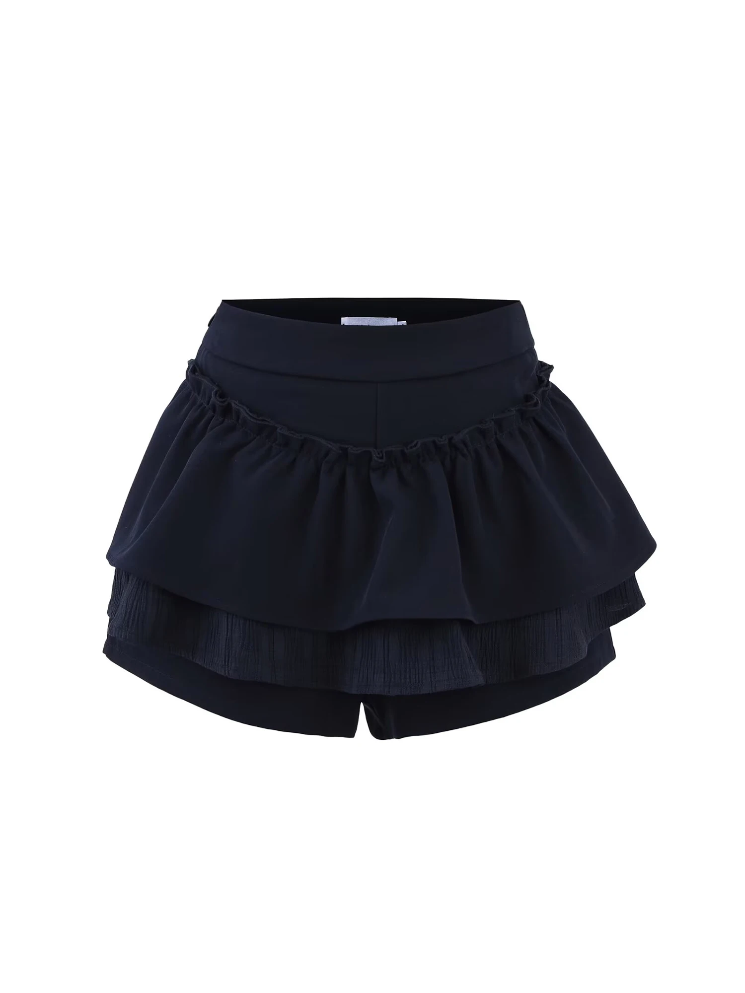 Women Brown Mini Skirt 2000s Vintage Korean Style Y2k Gyaru A-line Skirt Harajuku High Waist Shorts Skirts Clothes Spring Autumn