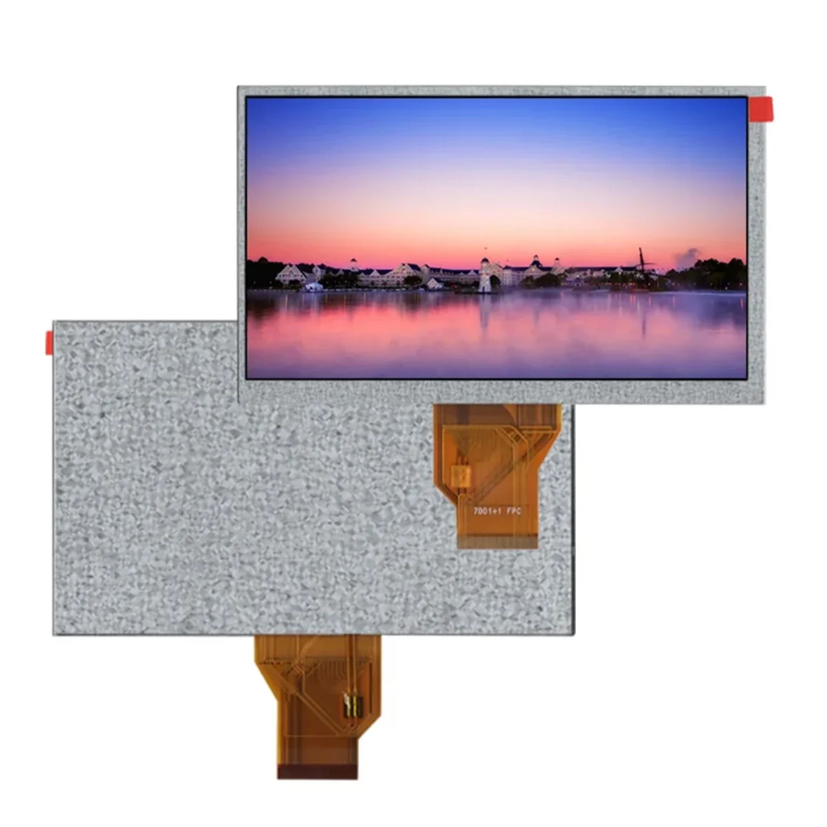 

ABJU 7-Inch TTL 50Pin 7DD1+1 20000938-30 Suitable for AT070TN90 AT070TN92 V.X LCD Screen Display Screen(Thickness 3.5mm LCD)