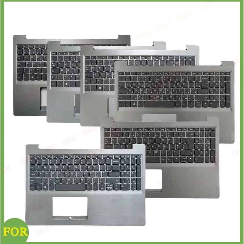 NEW Russian/US/UK/French/Brazil/Spanish keyboard for Ideapad 340C-15 AST 340C-15IGM 340C-15IWL laptop palmrest cover