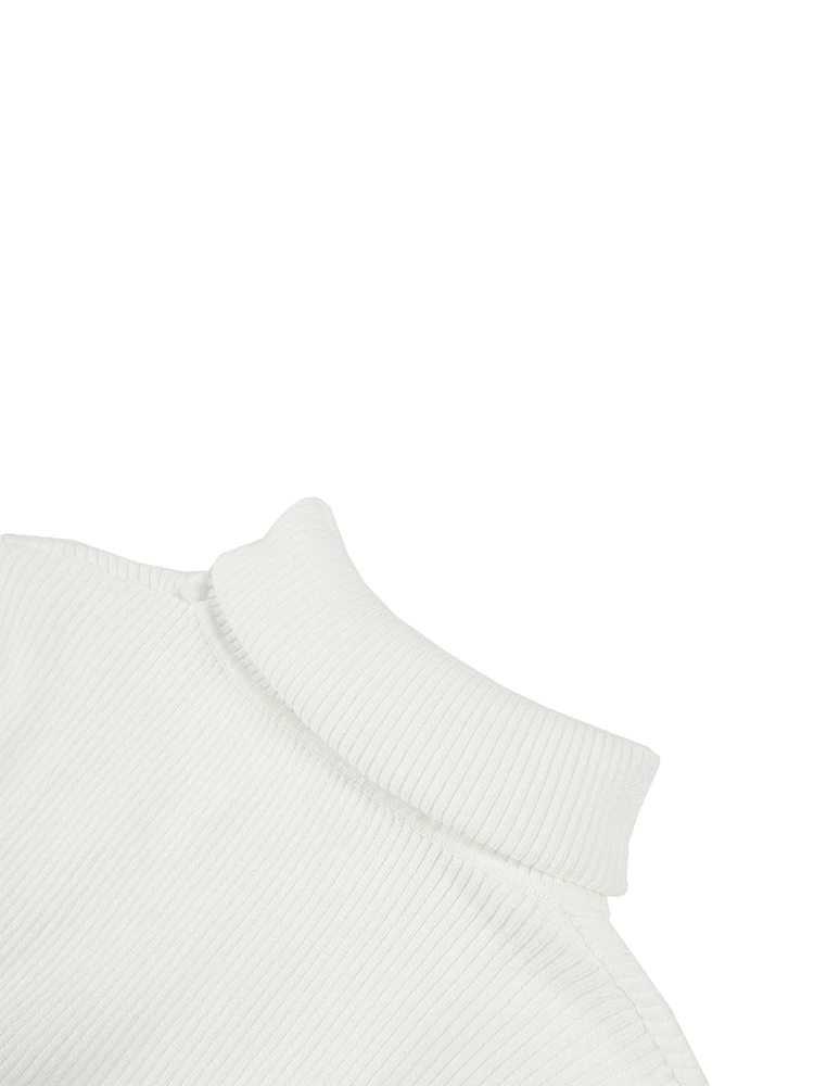 Plus Size High Collar Sweater Knitted Bottom Sweater Women's Sweater Winter Autumn Sweater Elastic Band image 5