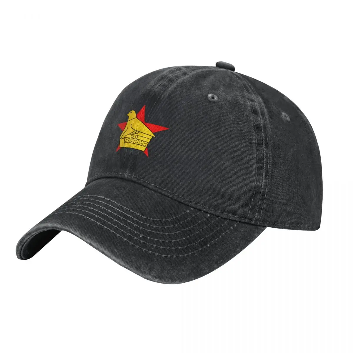 Zimbabwe cricket board custom sticker Baseball Cap hard hat black Hat Man Luxury Hood For Girls Men's