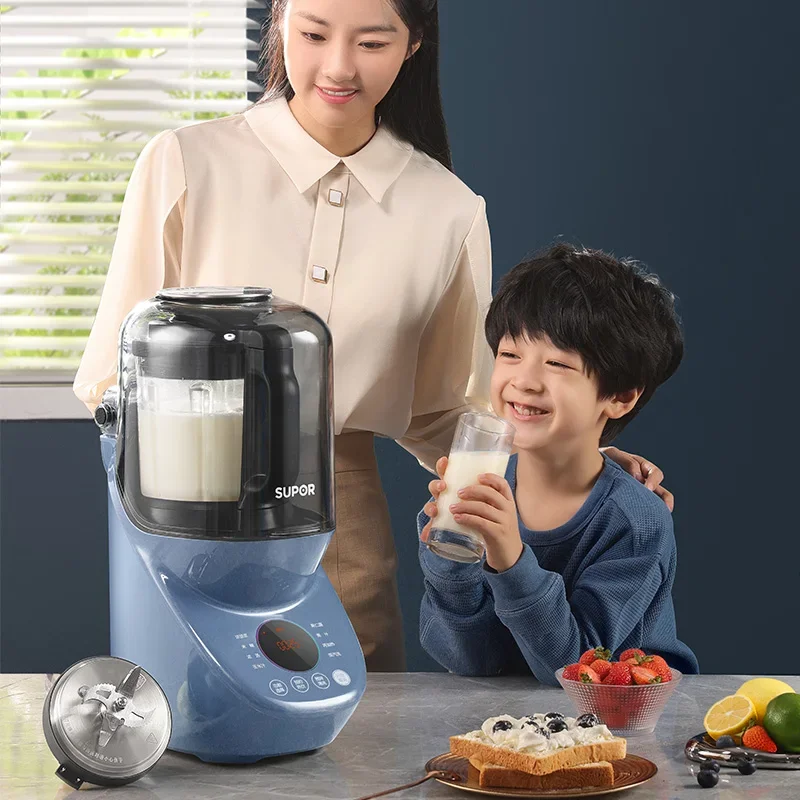 

220V SUPOR High-Speed Blender with Detachable Low-Noise Design for and Automatic Soy Milk-Making Multi-Functional Processor