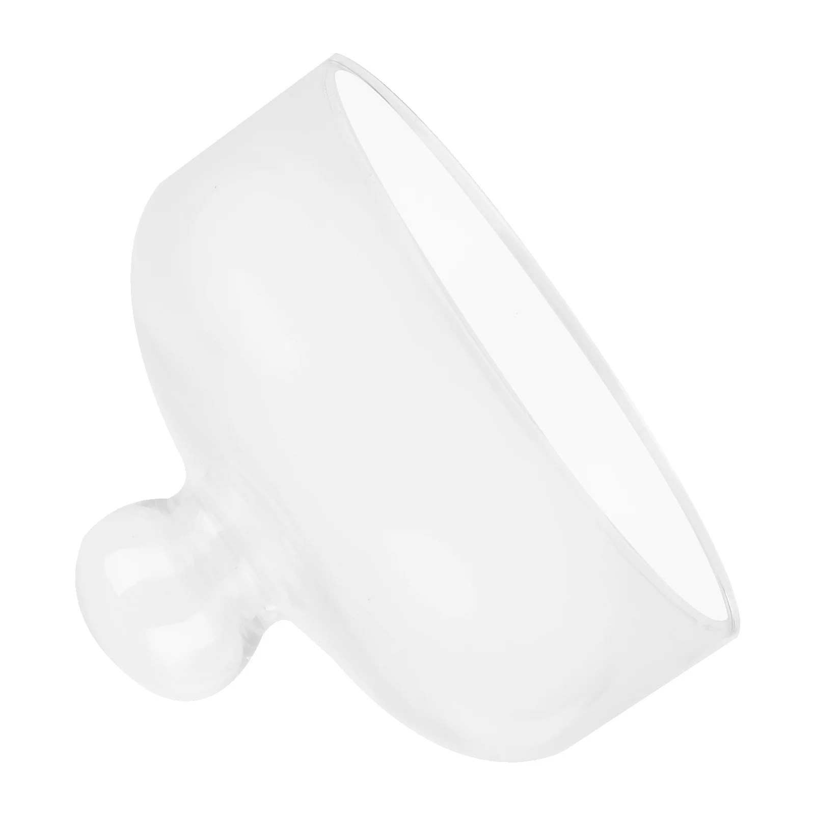 

1Pcs Cake Dome Cover Transparent Glass Food Storage Lead- Clear Round Handle Dustproof Protective Cover Diameter