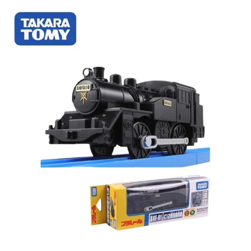 TAKARA TOMY TOMICA Purolu electric train carrying cargo car accessories Model toy Japanese version for a child\'s birthday gift.