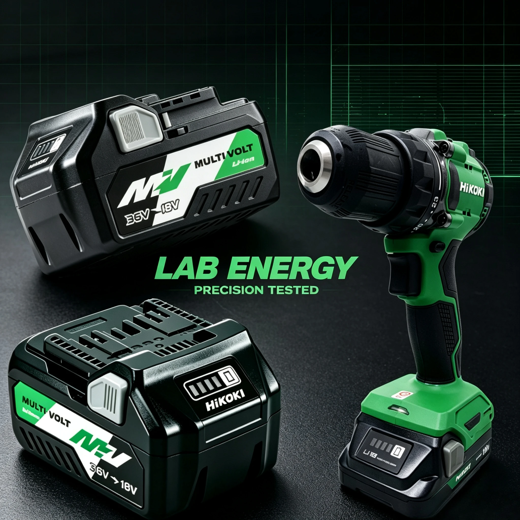HiKOKI 5.0Ah 8.0Ah 18V 36V Lithium Battery,Well‑suited energy unit for DS18DG tools used in maintenance and assembly workflows